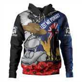 Canterbury-Bankstown Bulldogs Hoodie United In Spirit Anzac Day Tribute