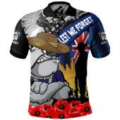Canterbury-Bankstown Bulldogs Polo Shirt United In Spirit Anzac Day Tribute