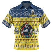 North Queensland Cowboys Christmas Custom Polo Shirt - Chrissie Spirit Polo Shirt