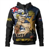 North Queensland Cowboys Hoodie Fearless ANZAC Defender
