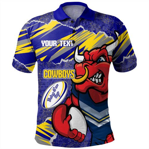 North Queensland Cowboys Polo Shirt - Theme Song North Queensland Cowboys Polo Shirt - Theme Song