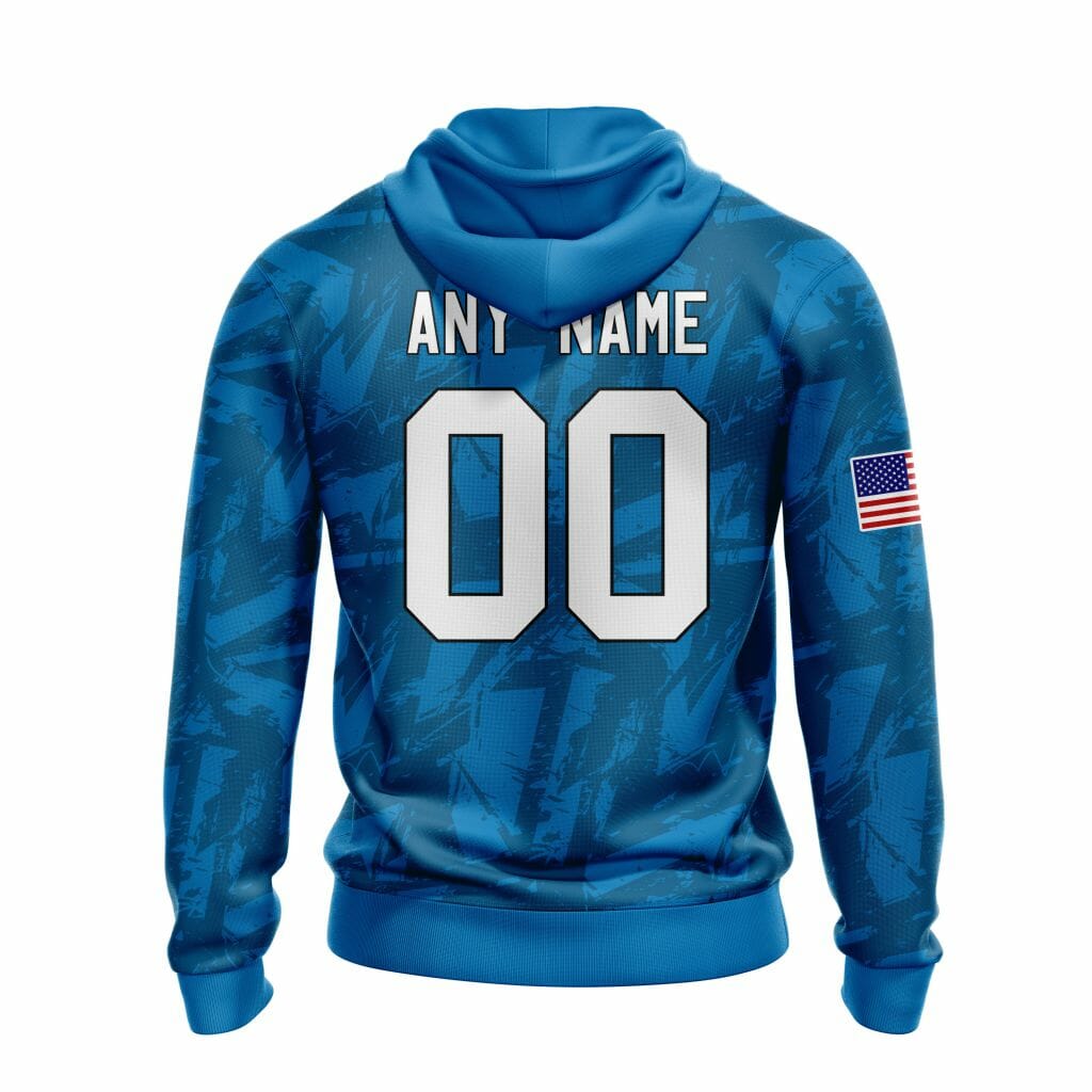 NFL Los Angeles Chargers Custom Name Powder Blue Pullover Hoodie NFL Los Angeles Chargers Custom Name Powder Blue Pullover Hoodie