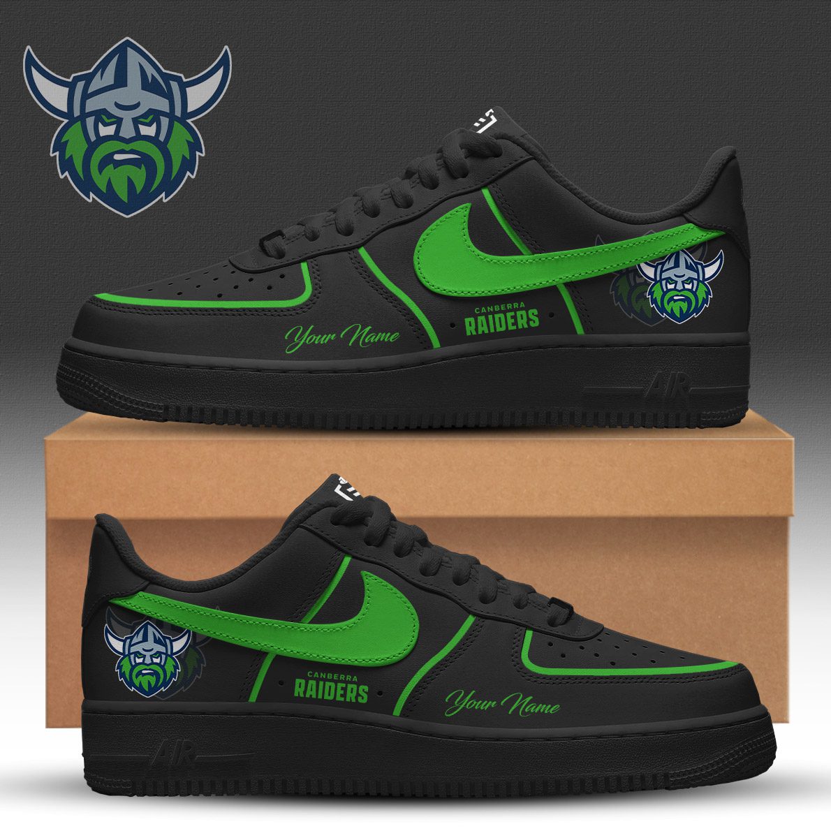 Canberra Raiders Limited Editions Air Force 1 Canberra Raiders Limited Editions Air Force 1
