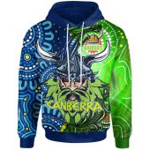 Canberra Raiders Custom Hoodie - Indigenous Canberra Raiders Power Hoodie