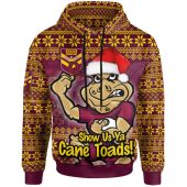 Cane Toads Hoodie - Custom Christmas Show Us Ya Cane Toads Hoodie