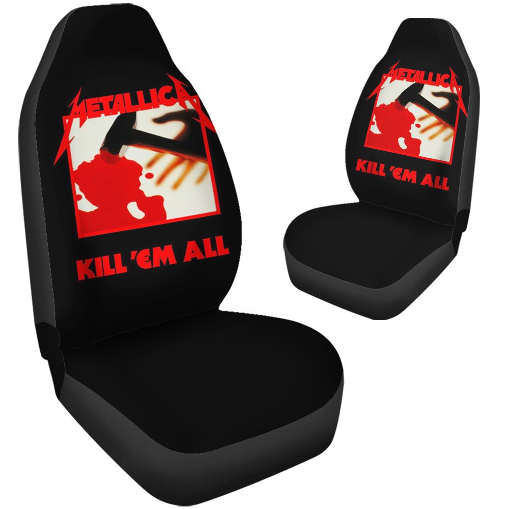 Metallica Kill ?Em All Car Seat Covers Metallica Kill ?Em All Car Seat Covers