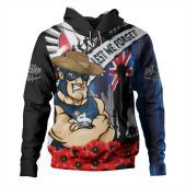 Carlton Hoodie Anzac Day Honor United In Spirit