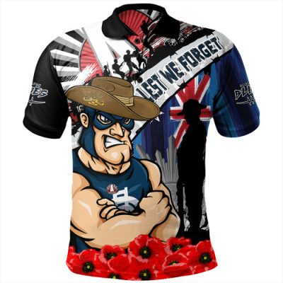 Carlton Polo Shirt Anzac Day Honor United In Spirit