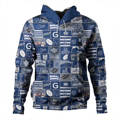Geelong Cats Hoodie Legacy Of The Pride Comic Style