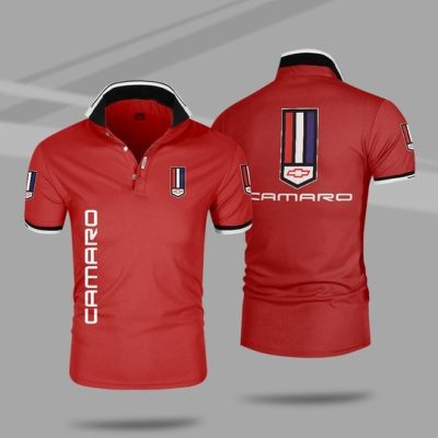 Chevrolet Camaro Red Polo Shirt