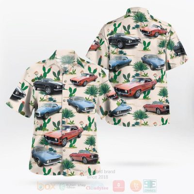 Chevrolet Camaro First Generation Hawaiian Shirt