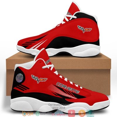 Chevrolet Corvette Red Air Jordan 13 Shoes