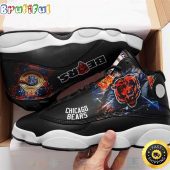 Chicago Bears Nfl Air Jordan 13 Shoes