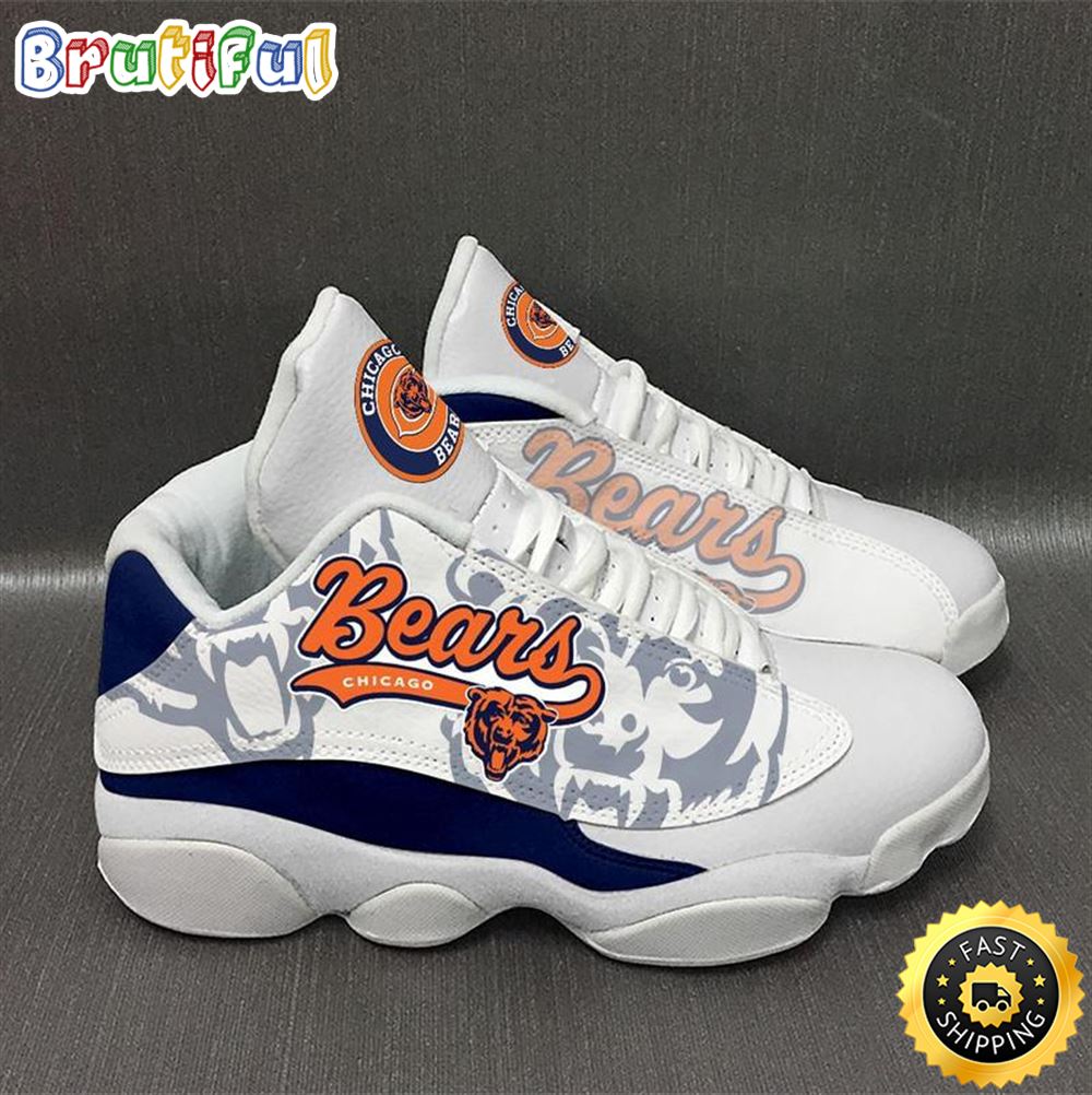 Chicago Bears Nfl Ver 2 Air Jordan 13 Sneaker Chicago Bears Nfl Ver 2 Air Jordan 13 Sneaker