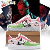 Chris Brown 1111 Tour Air Force 1 Sneaker Shoes