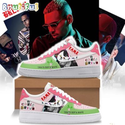 Chris Brown 1111 Tour Air Force 1 Sneaker Shoes