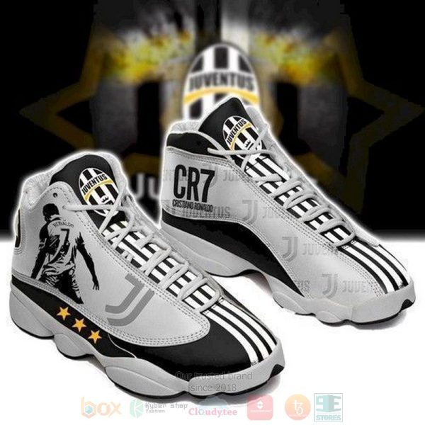 Juventus FC Christiano Ronaldo Air Jordan 13 Shoes Juventus FC Christiano Ronaldo Air Jordan 13 Shoes