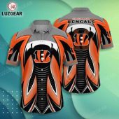 NFL Cincinnati Bengals Orange Black Hawaiian Shirt