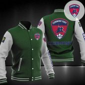 Clermont Foot 63 Green White Logo Baseball Jacket