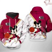 NBA Cleveland Cavaliers White Wine Mickey Pullover Hoodie