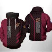 NBA Cleveland Cavaliers Black Wine GC Pullover Hoodie
