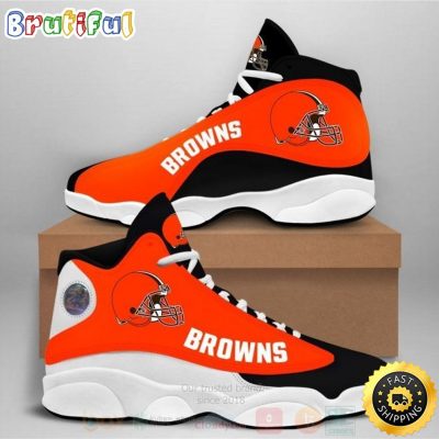 Cleveland Browns Nfl Air Jordan 13 Shoes
