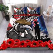 Collingwood Bedding Set Anzac Day Honor United In Spirit