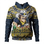 North Queensland Cowboys Hoodie Aboriginal Xmas Special Ugly Christmas Style