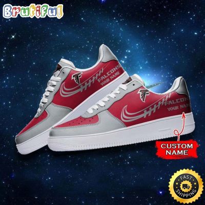 Custom NFL Atlanta Falcons Air Force 1 Shoes Sneaker Football Shoes For Sport Fans