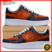 Custom NFL Chicago Bears Air Force 1 Shoes Sneaker Football Shoes For Fans
