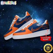 Custom NFL Denver Broncos Air Force 1 Shoes Sneaker Football Shoes For Sport Fans