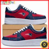 Custom NFL New England Patriots Air Force 1 Shoes Sneaker Football Shoes For Fans