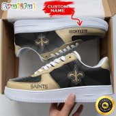 Custom NFL New Orleans Saints Air Force 1 Shoes Versatile AF1 Series