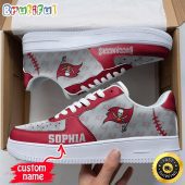 Custom NFL Tampa Bay Buccaneers Air Force 1 Shoes Fashionable Air Force 1