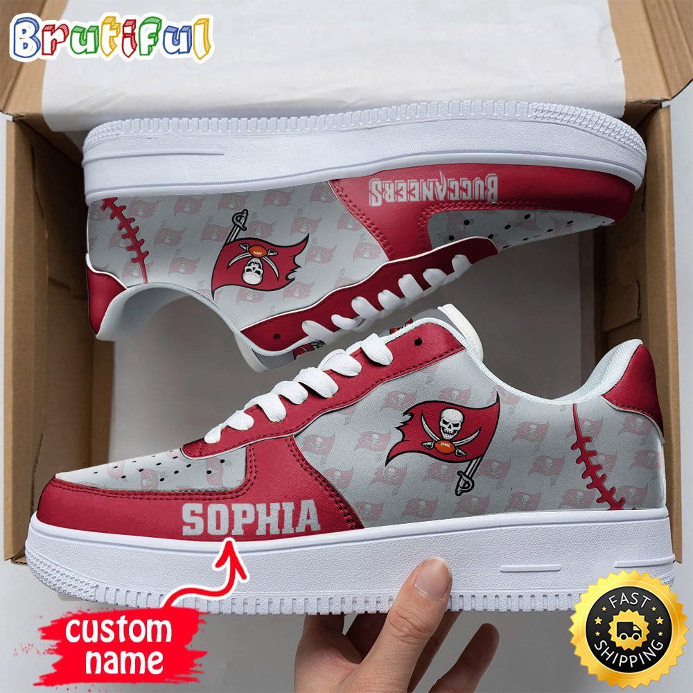 Custom NFL Tampa Bay Buccaneers Air Force 1 Shoes Fashionable Air Force 1 Custom NFL Tampa Bay Buccaneers Air Force 1 Shoes Fashionable Air Force 1