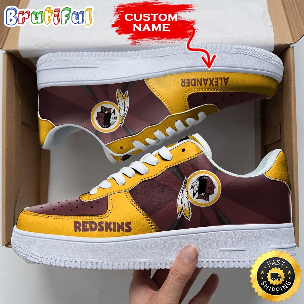 Custom NFL Washington Redskins Air Force 1 Shoes Versatile AF1 Series Custom NFL Washington Redskins Air Force 1 Shoes Versatile AF1 Series