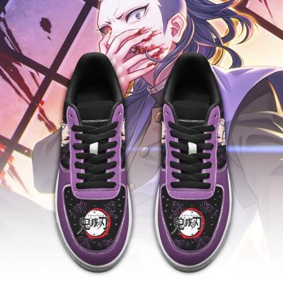 DEMON SLAYER Genya Shinazugawa Purple Air Force 1 Shoes