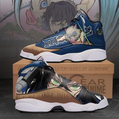 DEMON SLAYER Inosuke Hashibira Eyes Air Jordan 13 Shoes