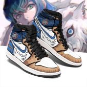 Demon Slayer Inosuke Hashibira Fan Gift Air Jordan 1 High Sneakers Mockup 1.jpeg - demo10