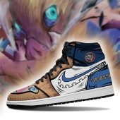 Demon Slayer Inosuke Hashibira Nichirin Air Jordan 1 High Sneakers Mockup 2.jpeg - demo10