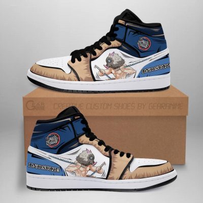 DEMON SLAYER Inosuke Hashibira Special Style Air Jordan 1 High Sneakers