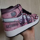 Demon Slayer Nezuko Kamado Air Jordan 1 High Sneakers V1 Mockup 3.jpg - demo10