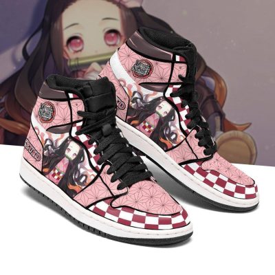 DEMON SLAYER Nezuko Kamado Air Jordan 1 High Sneakers V1