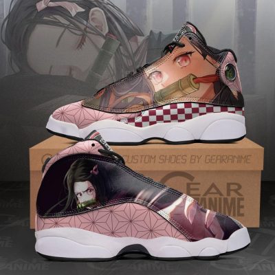 DEMON SLAYER Nezuko Kamado Air Jordan 13 Shoes V1