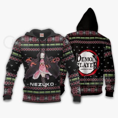DEMON SLAYER Nezuko Kamado Ugly Christmas Pullover Hoodie