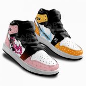 Demon Slayer Zenitsu Agatsuma And Nezuko Skills Air Jordan 1 High Sneakers Mockup 2.jpeg - demo10