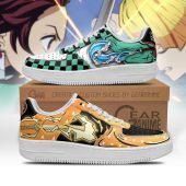 DEMON SLAYER Zenitsu Agatsuma And Tanjiro Air Force 1 Shoes V3