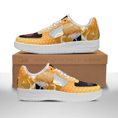 DEMON SLAYER Zenitsu Agatsuma Custom Air Force 1 Shoes V2