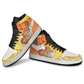 Demon Slayer Zenitsu Agatsuma Custom Air Jordan 1 High Sneakers V2 Mockup 3.jpeg - demo10