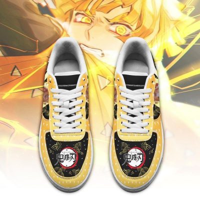 DEMON SLAYER Zenitsu Agatsuma Orange Air Force 1 Shoes V2